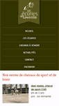 Mobile Screenshot of ecuries-laventie.com